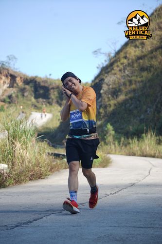 Race photo from Kelud Vertical Challenge 2024
