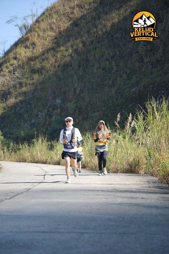 Race photo from Kelud Vertical Challenge 2024
