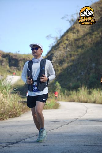 Race photo from Kelud Vertical Challenge 2024