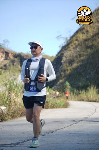 Race photo from Kelud Vertical Challenge 2024
