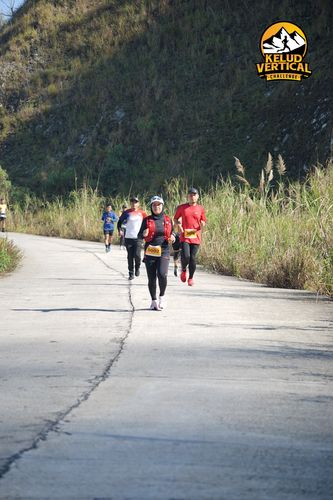 Race photo from Kelud Vertical Challenge 2024