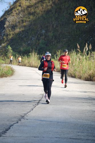 Race photo from Kelud Vertical Challenge 2024