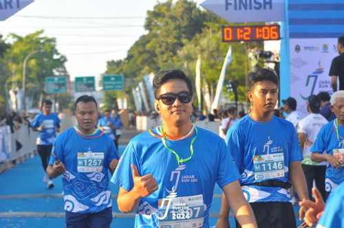 Race photo from Jabar Run 10K 2024