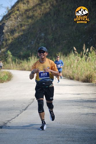 Race photo from Kelud Vertical Challenge 2024