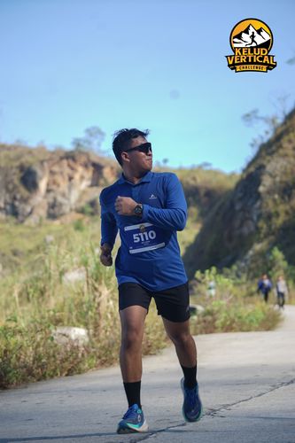 Race photo from Kelud Vertical Challenge 2024