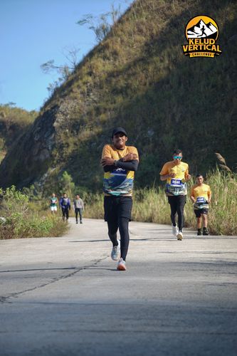 Race photo from Kelud Vertical Challenge 2024