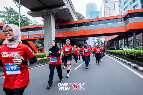 Race photo from ONE RUN 10K 2025