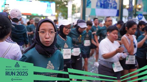 Race photo from Mangkunegaran Run 2025