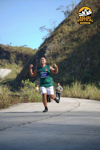 Race photo from Kelud Vertical Challenge 2024