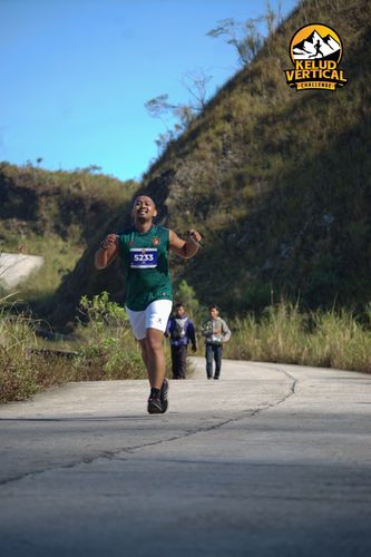 Race photo from Kelud Vertical Challenge 2024