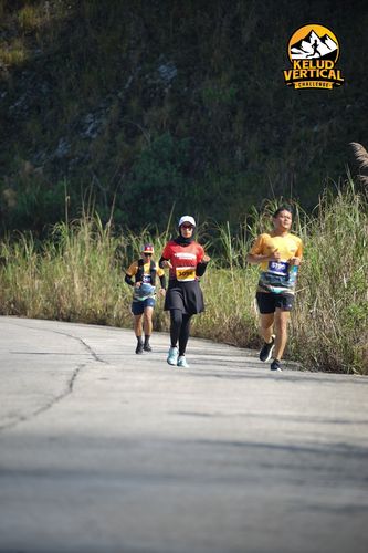 Race photo from Kelud Vertical Challenge 2024