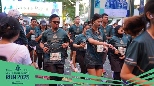 Race photo from Mangkunegaran Run 2025