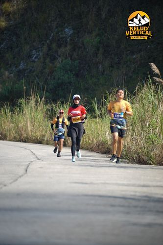 Race photo from Kelud Vertical Challenge 2024