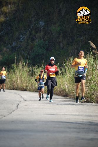Race photo from Kelud Vertical Challenge 2024