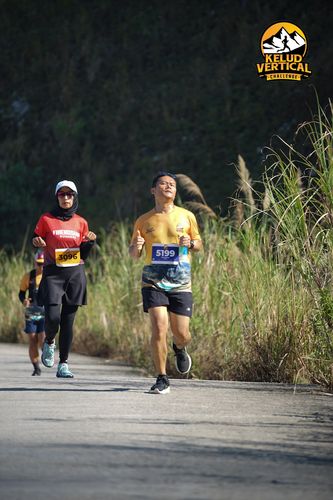 Race photo from Kelud Vertical Challenge 2024