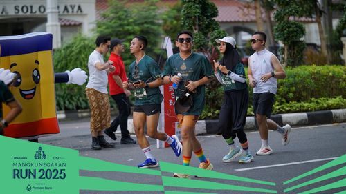 Race photo from Mangkunegaran Run 2025