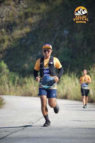 Race photo from Kelud Vertical Challenge 2024