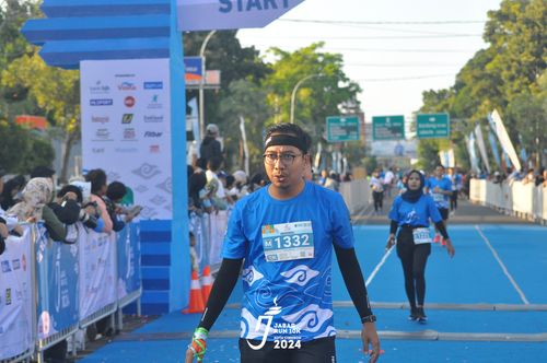 Race photo from Jabar Run 10K 2024