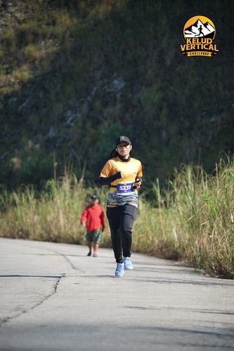 Race photo from Kelud Vertical Challenge 2024