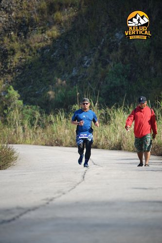 Race photo from Kelud Vertical Challenge 2024