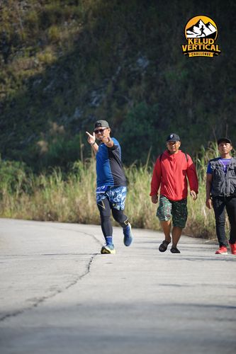 Race photo from Kelud Vertical Challenge 2024