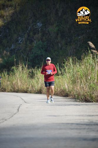 Race photo from Kelud Vertical Challenge 2024