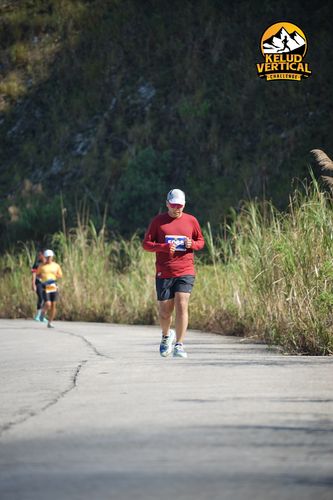 Race photo from Kelud Vertical Challenge 2024