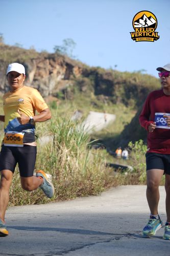 Race photo from Kelud Vertical Challenge 2024