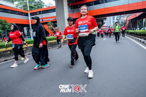 Race photo from ONE RUN 10K 2025