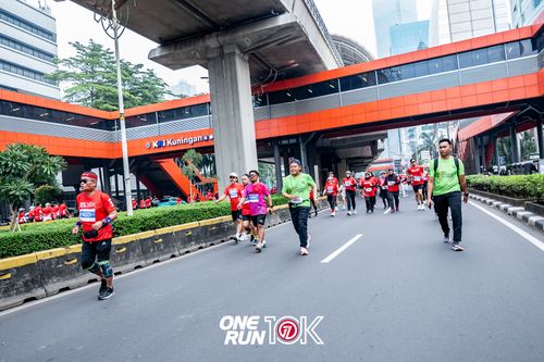 Race photo from ONE RUN 10K 2025