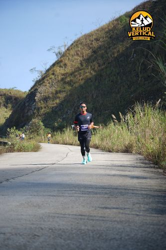 Race photo from Kelud Vertical Challenge 2024