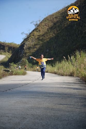 Race photo from Kelud Vertical Challenge 2024
