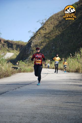 Race photo from Kelud Vertical Challenge 2024