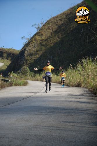 Race photo from Kelud Vertical Challenge 2024
