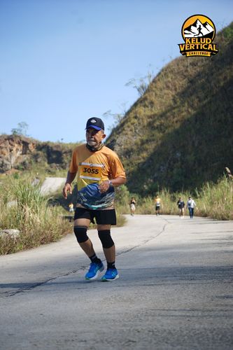 Race photo from Kelud Vertical Challenge 2024