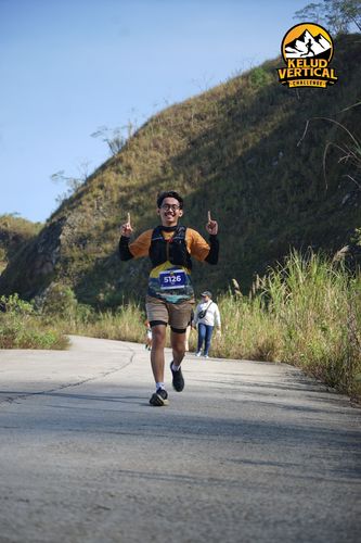 Race photo from Kelud Vertical Challenge 2024