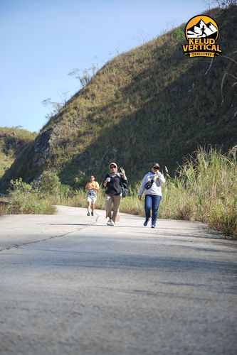 Race photo from Kelud Vertical Challenge 2024
