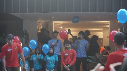 Race photo from Happy One Decade Unpad Runner