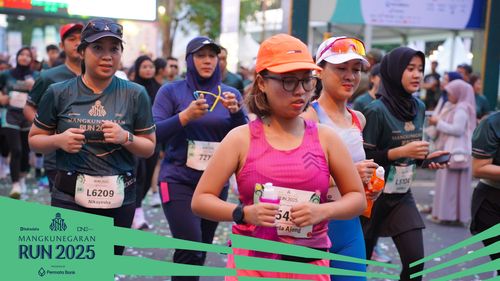 Race photo from Mangkunegaran Run 2025