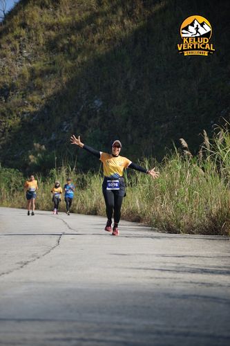 Race photo from Kelud Vertical Challenge 2024