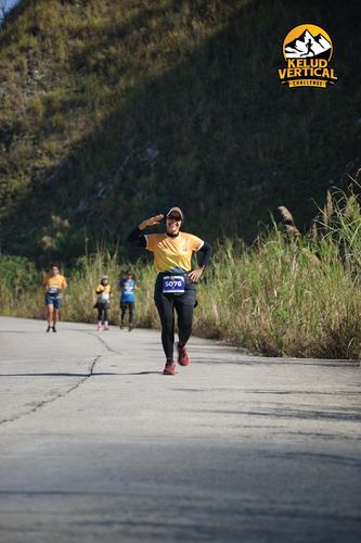 Race photo from Kelud Vertical Challenge 2024