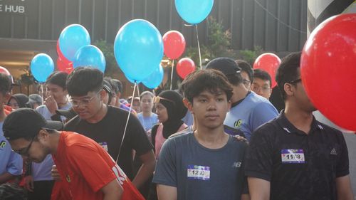 Race photo from Happy One Decade Unpad Runner