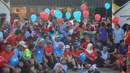 Race photo from Happy One Decade Unpad Runner