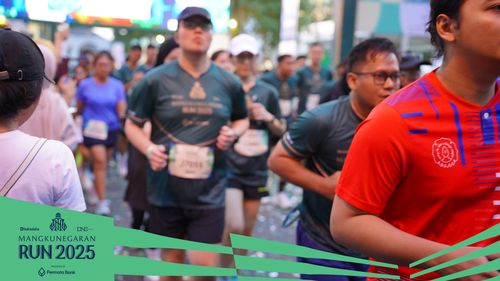 Race photo from Mangkunegaran Run 2025