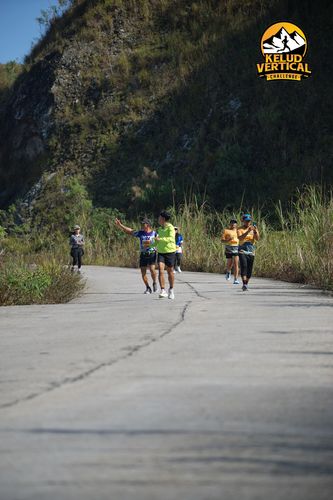 Race photo from Kelud Vertical Challenge 2024