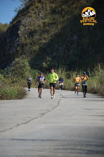 Race photo from Kelud Vertical Challenge 2024