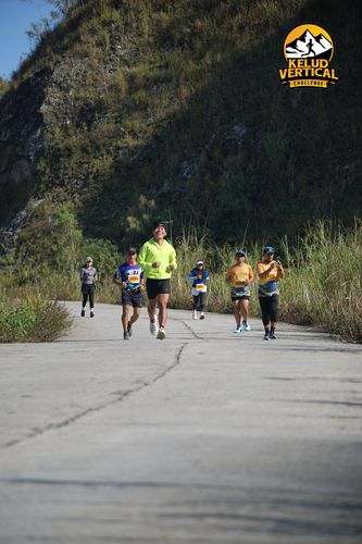 Race photo from Kelud Vertical Challenge 2024