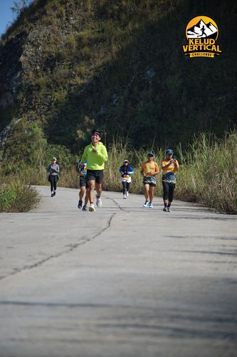 Race photo from Kelud Vertical Challenge 2024