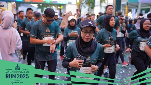 Race photo from Mangkunegaran Run 2025