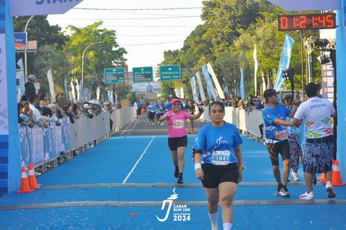 Race photo from Jabar Run 10K 2024